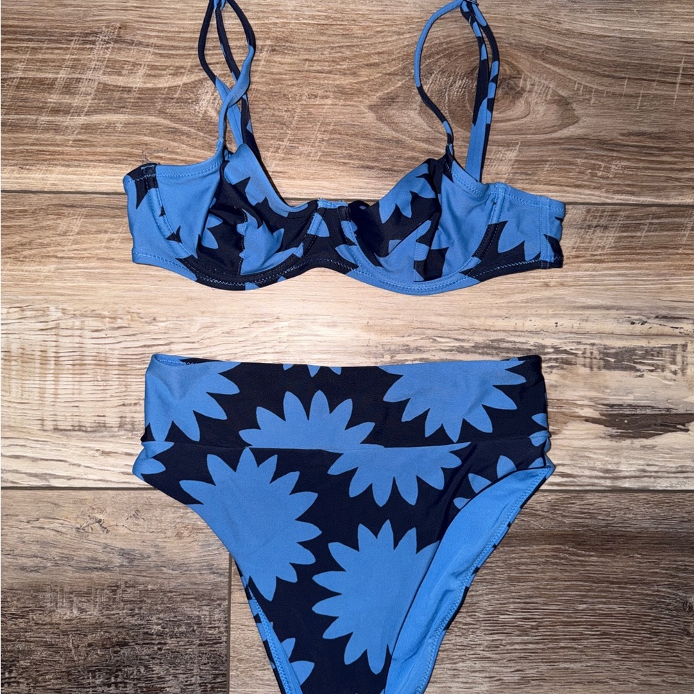 Aerie Floral two piece Bikini